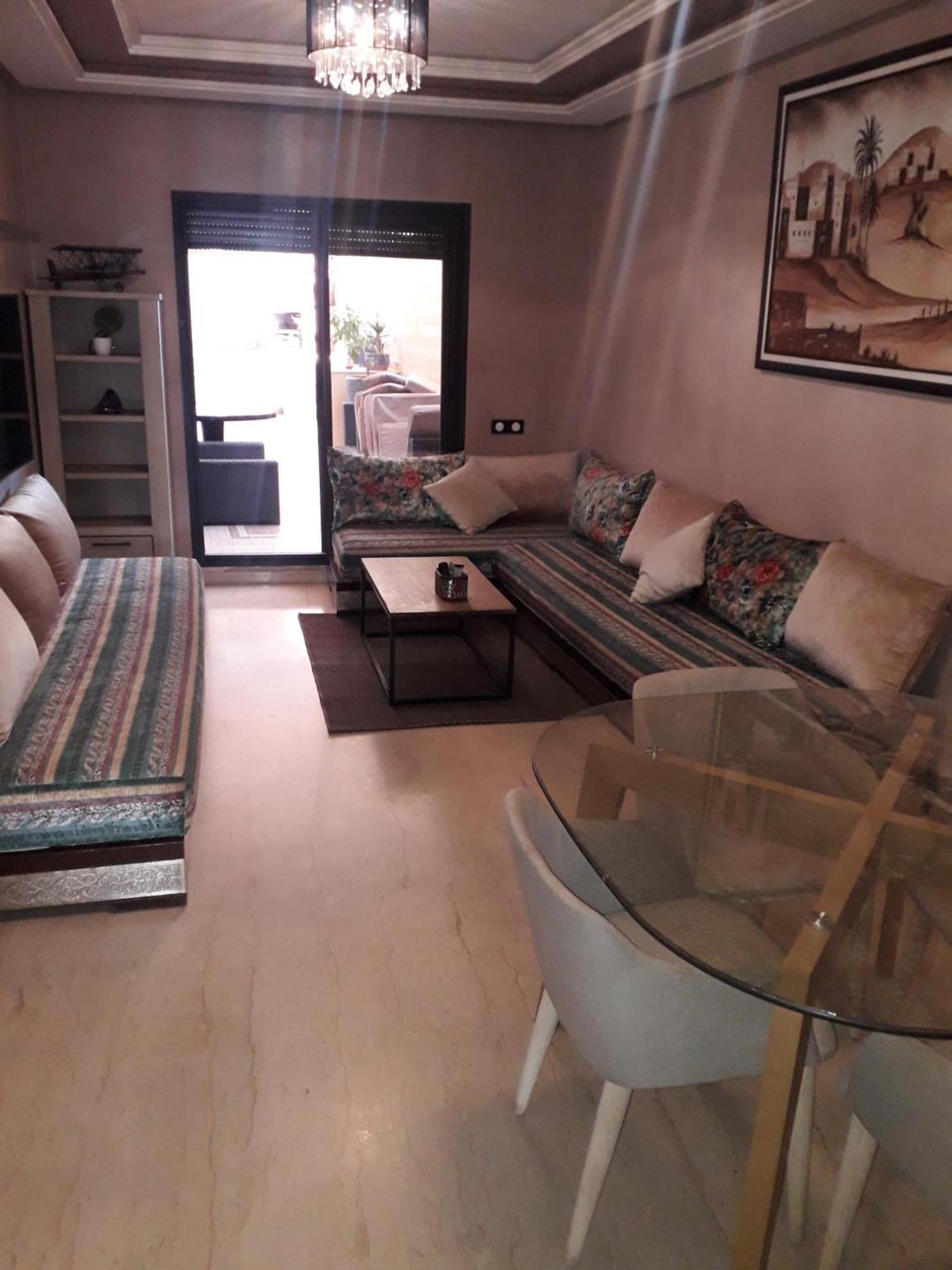 Stylish Gueliz Apartment With Beautiful Terrace 마라케시 외부 사진