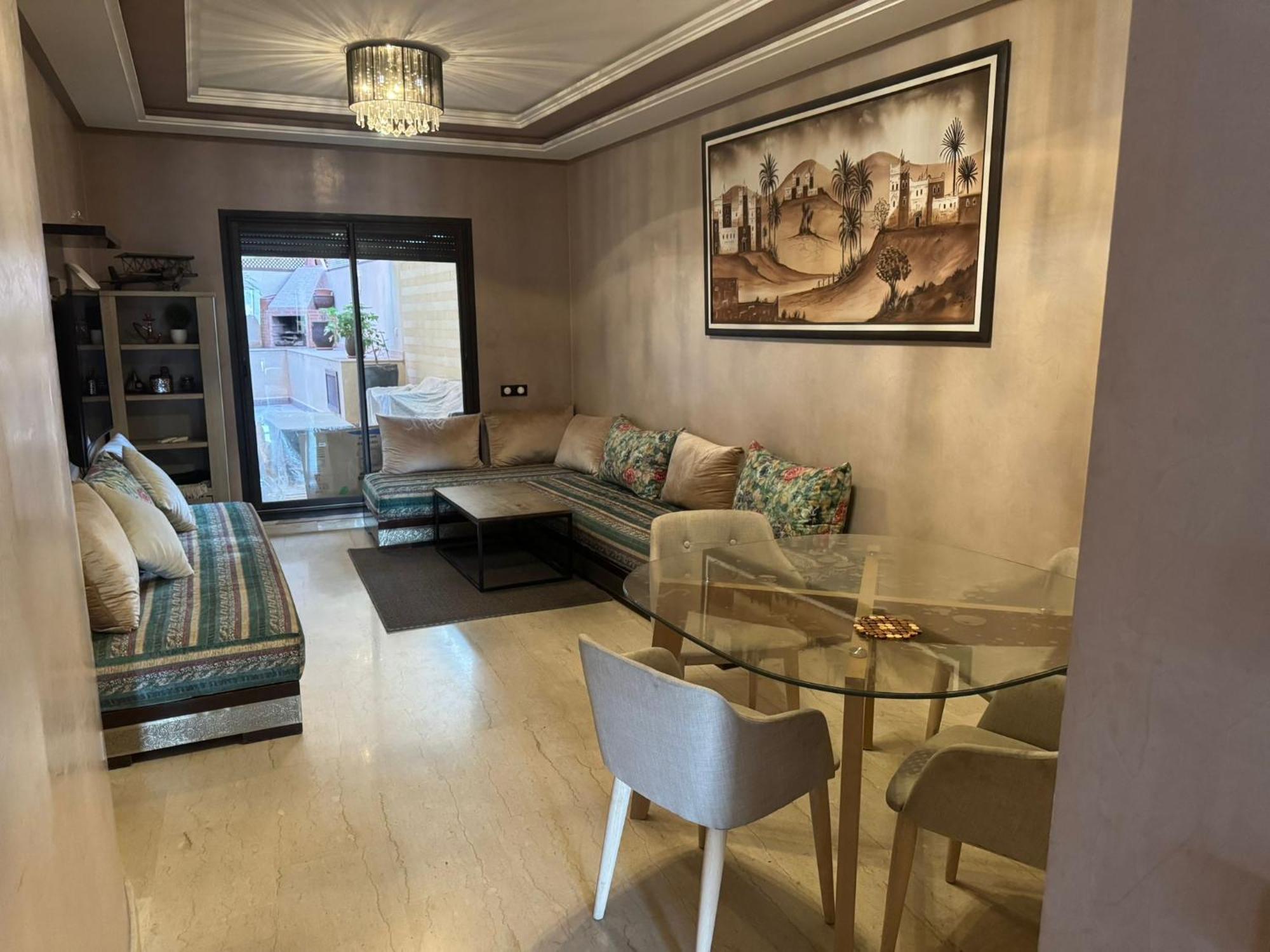 Stylish Gueliz Apartment With Beautiful Terrace 마라케시 외부 사진
